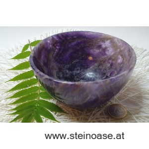 Kristallschale - Steinschale Amethyst